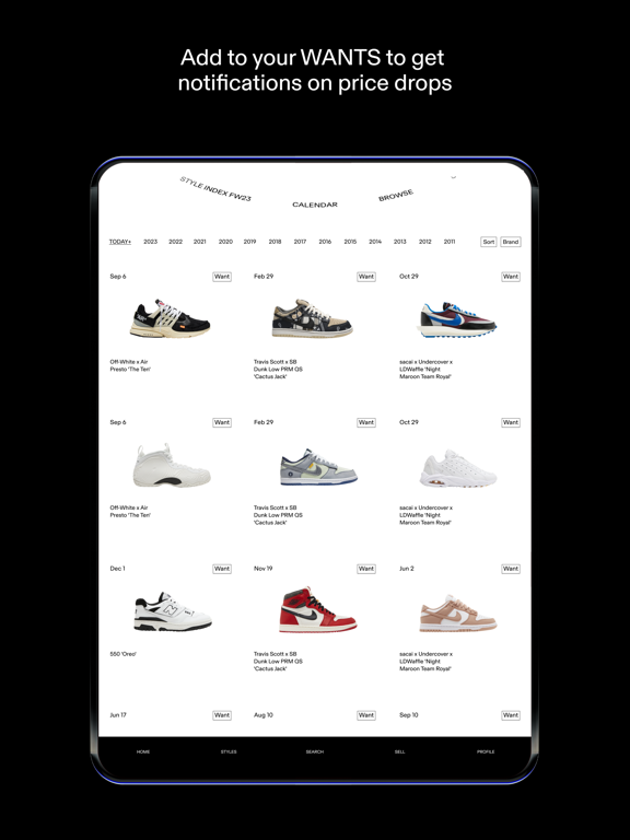 GOAT – Sneakers & Apparel screenshot 1