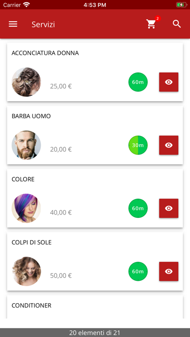 GoBooking screenshot 2