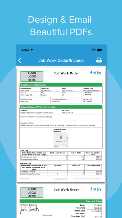 GoCanvas - Business Forms screenshot 1