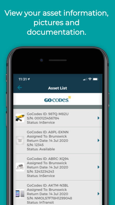 GoCodes Asset Tracking screenshot 3