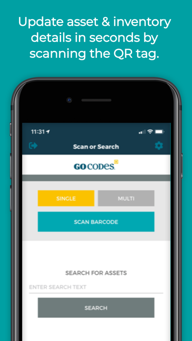 GoCodes Asset Tracking screenshot 2