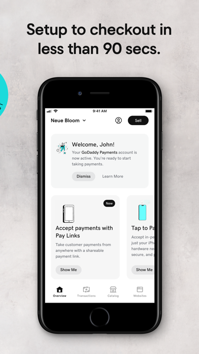 GoDaddy Commerce: POS Payments screenshot 9