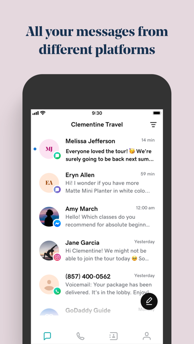 GoDaddy Conversations - Inbox screenshot 4