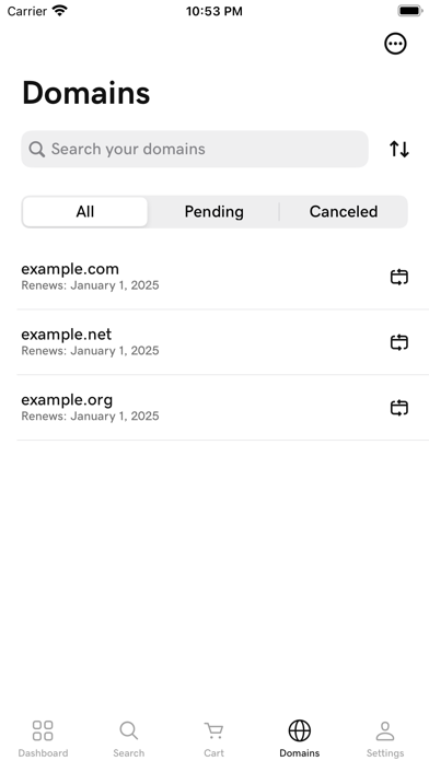 GoDaddy Investor screenshot 1