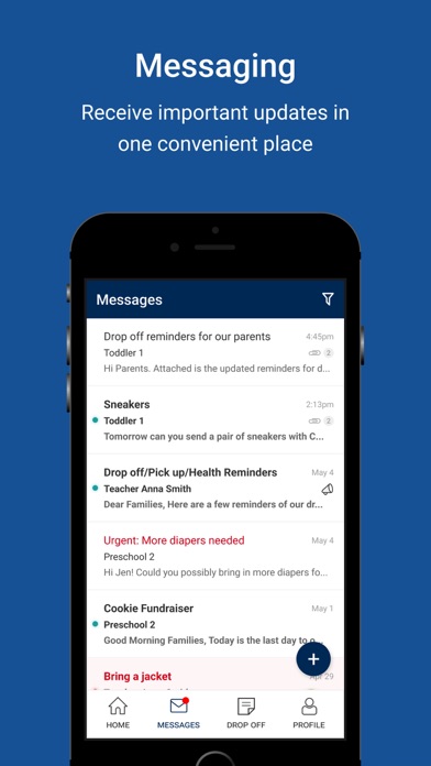 Goddard Family Hub screenshot 2