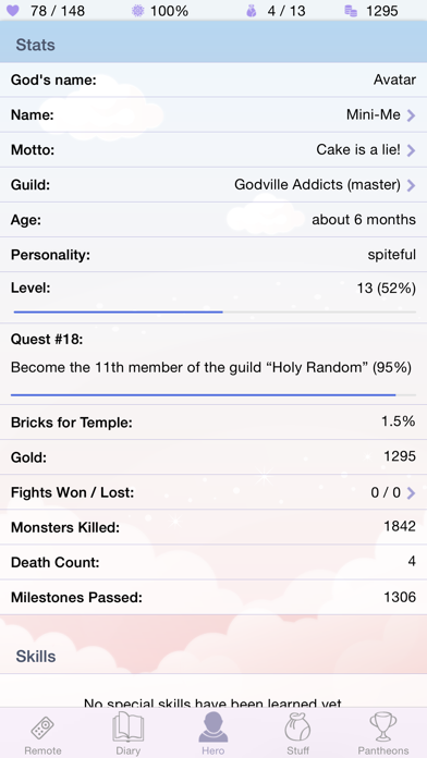 Godville screenshot 3