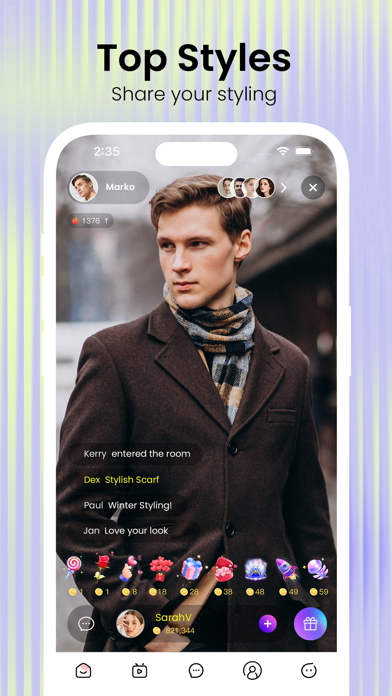 GOGOLIVE Video–Go Live, Chat screenshot 1