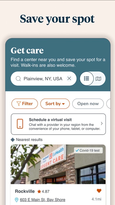 GoHealth Urgent Care screenshot 5