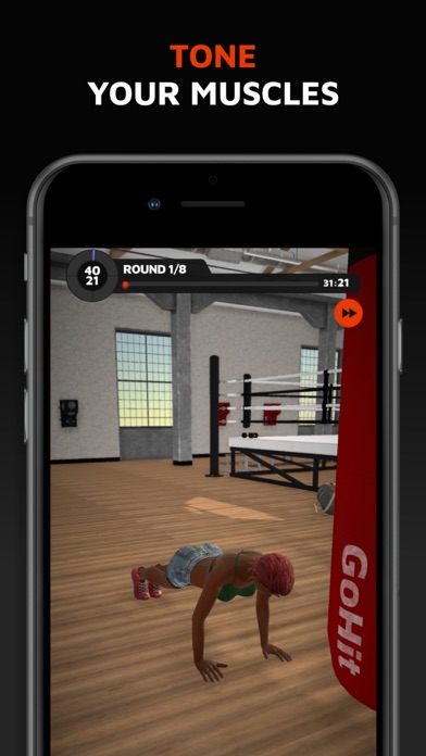 GoHit - Kickboxing Workout screenshot 2