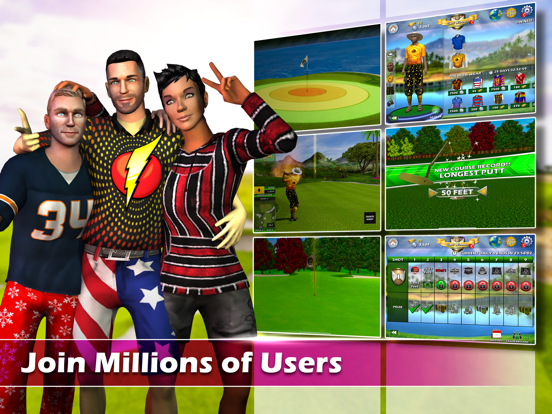 Golden Tee Golf: Online Games screenshot 1