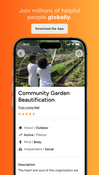 Golden: Volunteer Portal screenshot 1