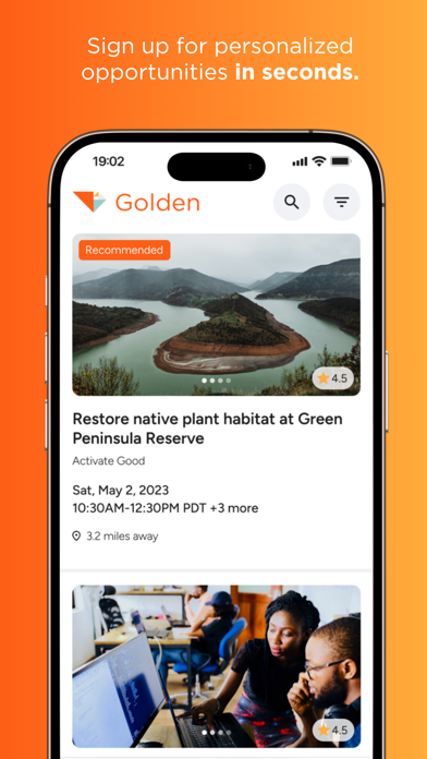 Golden: Volunteer Portal screenshot 6