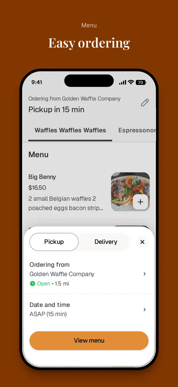 Golden Waffle Company screenshot 4