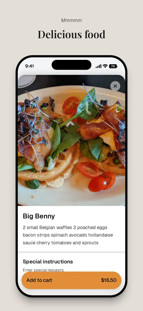 Golden Waffle Company screenshot 2