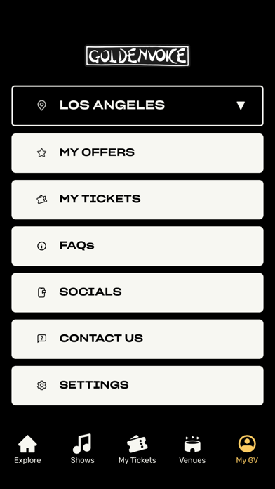 Goldenvoice Concerts screenshot 1