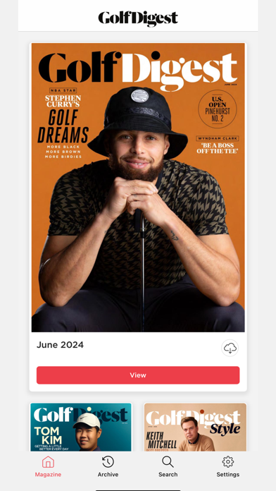 Golf Digest Magazine screenshot 5
