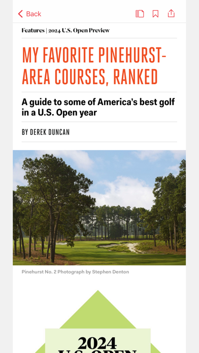 Golf Digest Magazine screenshot 3