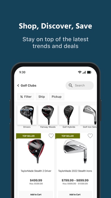 Golf Galaxy: Gear and Services screenshot 4