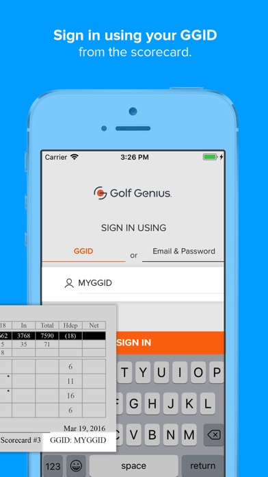 Golf Genius screenshot 4