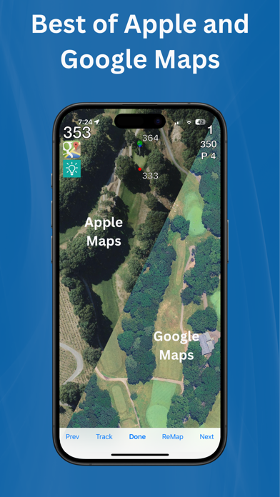 Golf GPS Range Finder: ForeFun screenshot 2