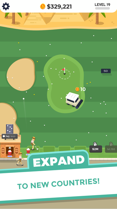 Golf Inc. Tycoon screenshot 1