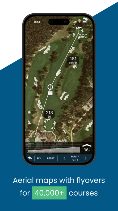 Golf Pad GPS Range Finder screenshot 1