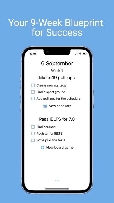 Golpy: Goals Achieving System screenshot 3