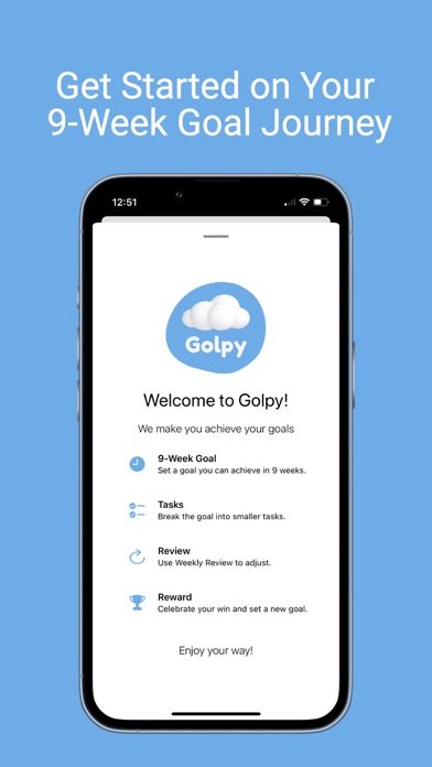 Golpy: Goals Achieving System screenshot 4