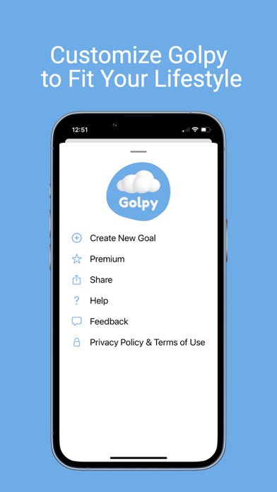 Golpy: Goals Achieving System screenshot 2