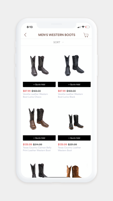 Gomez Western Wear screenshot 2
