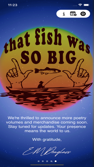 Gone Fishin': A Poetry Book screenshot 1