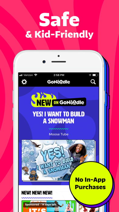 GoNoodle - Kids Videos screenshot 1