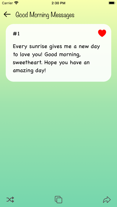 Good Morning Love Messages screenshot 1