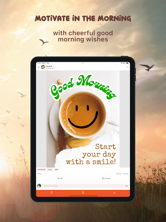 Good Morning Night Quotes GIFs screenshot 5