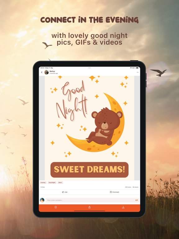 Good Morning Night Quotes GIFs screenshot 3