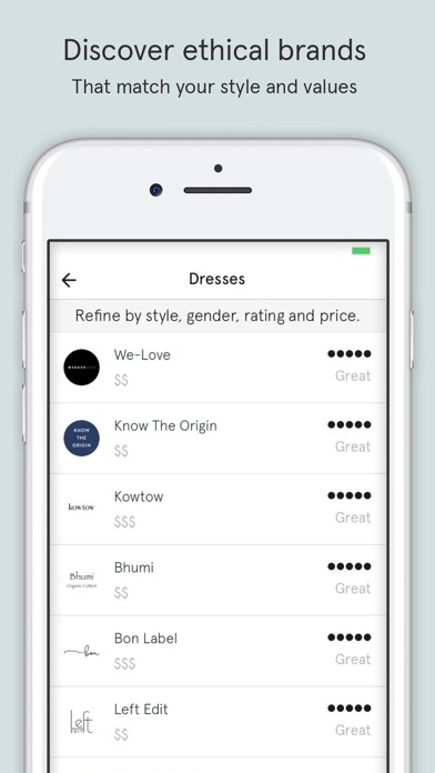 Good On You – Ethical Ratings screenshot 3