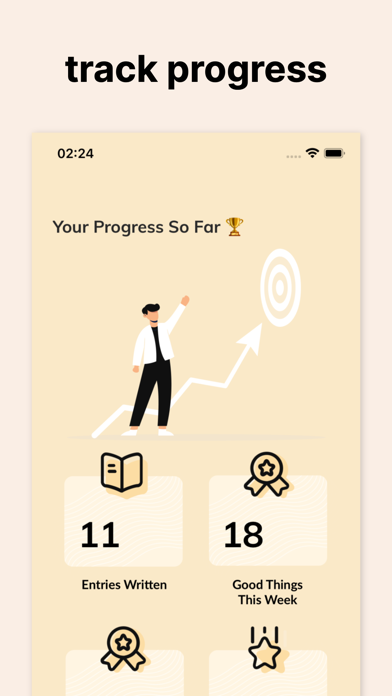 Good Things gratitude journal screenshot 3