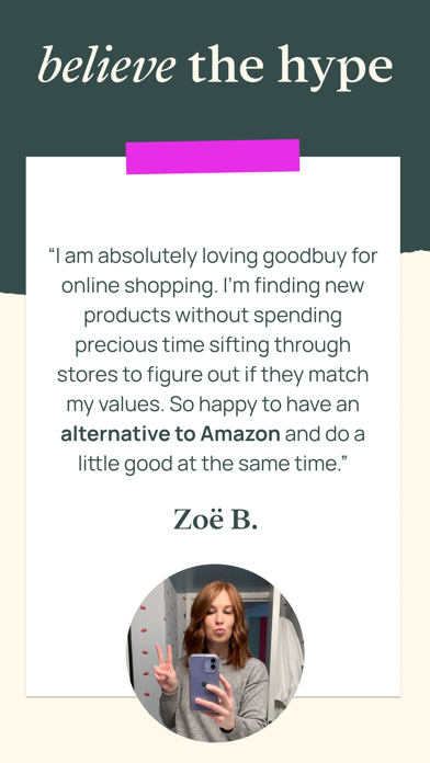 goodbuy - Shop Conscious screenshot 1