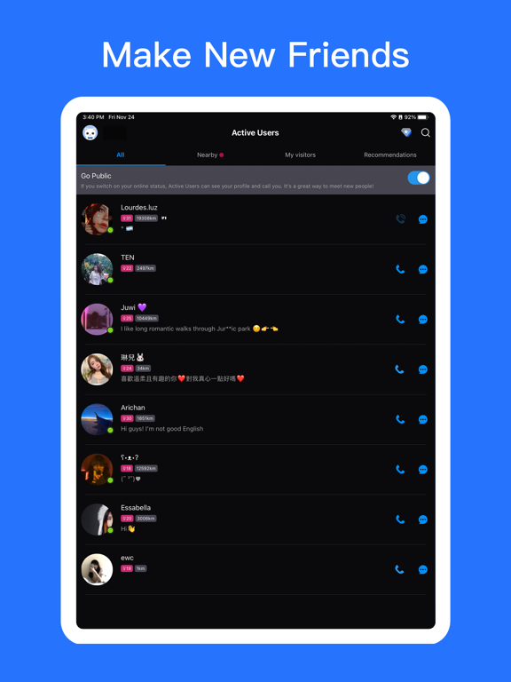 Goodnight: Dating & Voice Chat screenshot 1