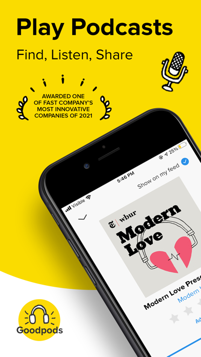 Goodpods: Podcast Player screenshot 8