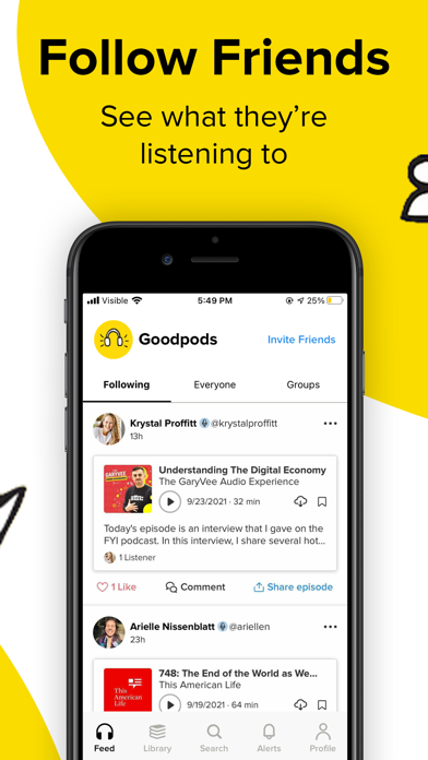 Goodpods: Podcast Player screenshot 5