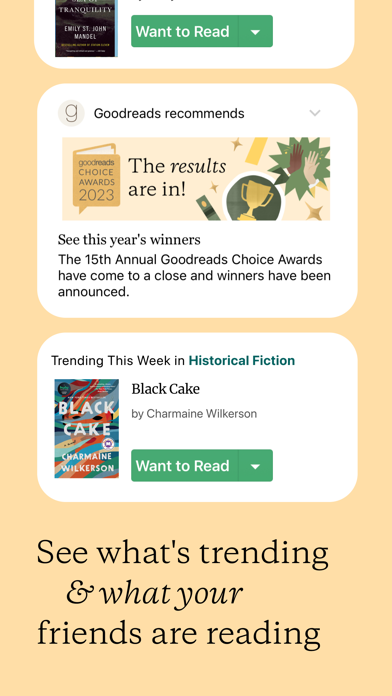 Goodreads: Book Tracker & More screenshot 1