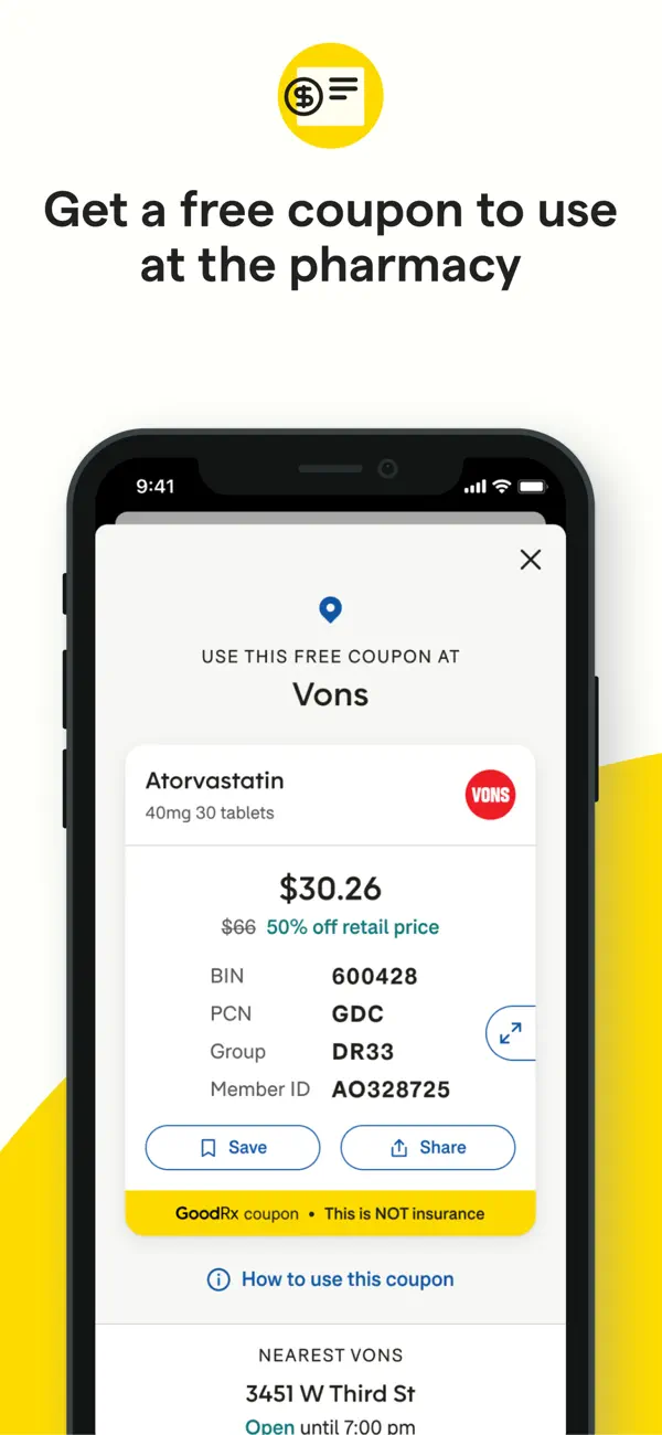 GoodRx: Prescription Savings screenshot 3