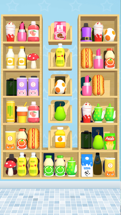 Goods Merge - 3D Goods Triple screenshot 1
