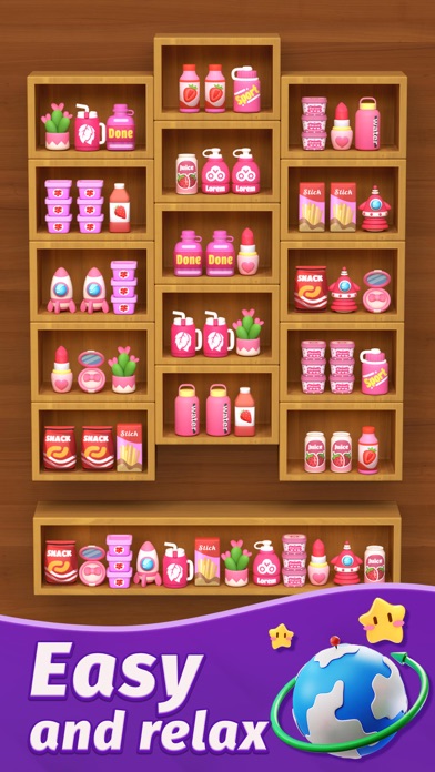 Goods Sort™ - Triple Master 3D screenshot 2