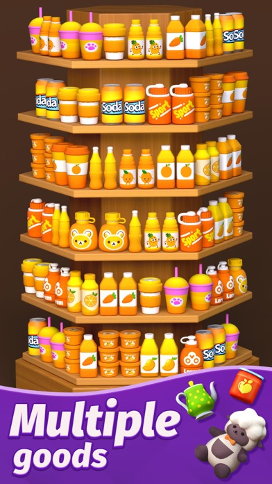 Goods Sort™ - Triple Master 3D screenshot 5