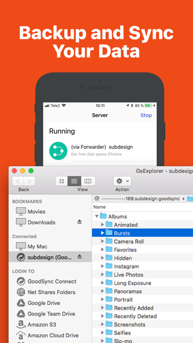 GoodSync screenshot 2