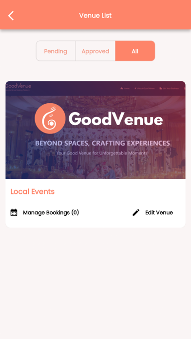 goodvenue screenshot 1