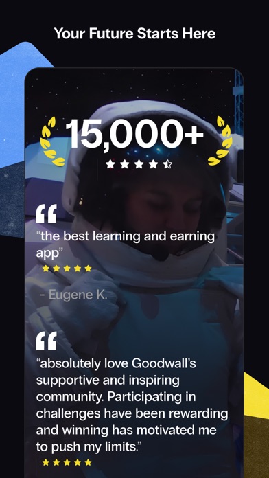 Goodwall - Learn & Earn screenshot 1