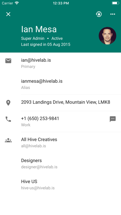 Google Admin screenshot 3